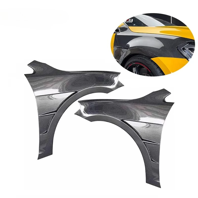 

For Volkswagen Golf 7 7.5 Mk7 Carbon Fiber Front Side Fender Vent Trim Aprons Car Carbon Fiber Fenders