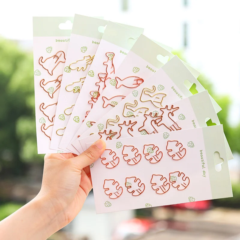 Creative Bookmark Pendant Metal Book Mark Stationery School Office Supply  Book Accessories