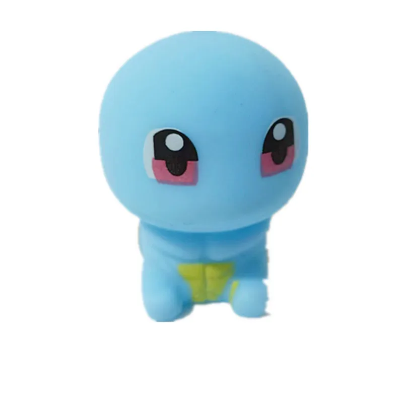 Wokalna zabawka do kąpieli gra dom Bulbasaur Charmander Squirtle Eevee Snorlax figurki z kreskówek dla dzieci zabawki do łazienki dla dzieci