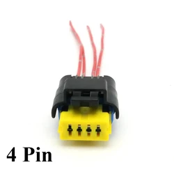 4 Pin Tail Light Holder Socket Wire Cable Connector Harness Plug For Renault Peugeot 5008 307 308 Citroen C4 C5 Nissan Qashqai