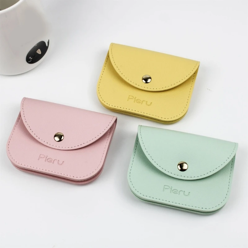 Stylish Money Bag Women's Small Wallet PU Leather Small Change Purse with Envelope Clasp Designing for Business & Daily