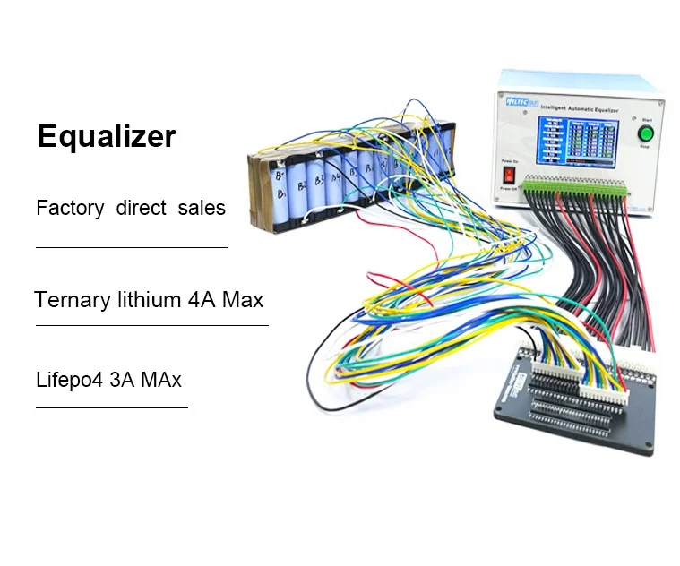 Battery active balancer equipment 2~24S 3A 4A fast Automatic Equalizer for Lipo Lifepo4 LTO  repair