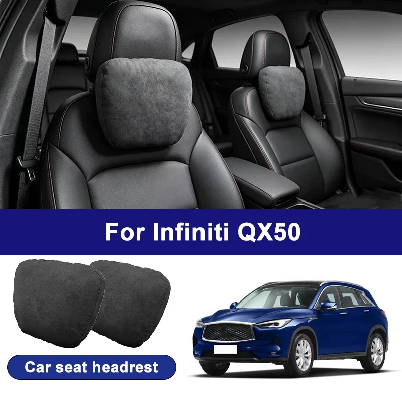 

For Infiniti QX50 car headrests, soft universal adjustable car seat pillows, car neck pillow cushions, car accessories