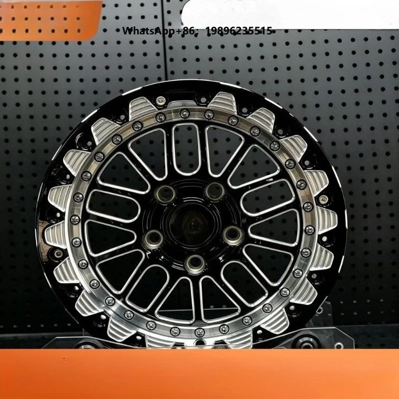 GUDE  Racing Wheels Beadlock Rim Forged Wheel for Belak M2 F80 F82 F90 E46 E92 M3 M4 F30 G20 G30 G80 G82 5x120 5x112 5x114.3