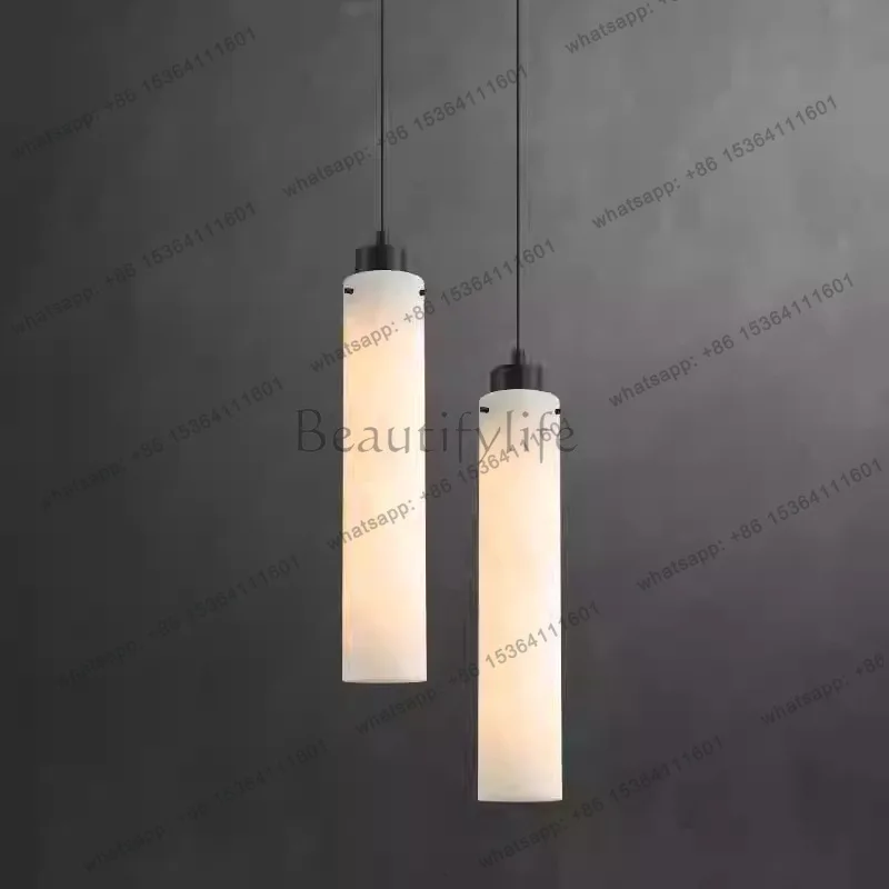 Modern Minimalist Bedroom Marble Luminous Object Simple Nordic TV Long Line