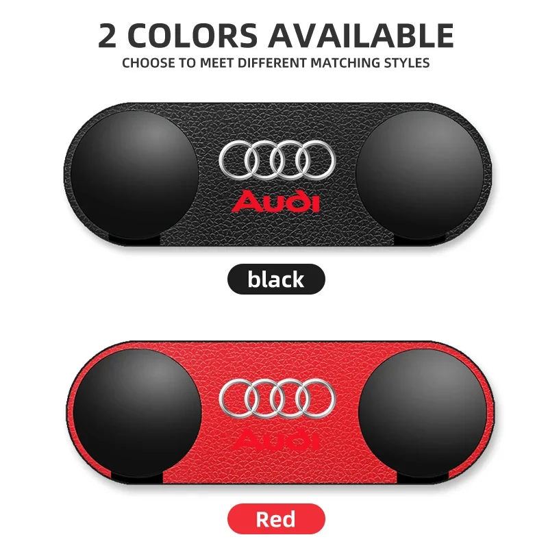 Multi-Purpose Vehicle Storage Hook Car Double-Hook For Audi A3 8L 8V 8P A4 B5 B6 B7 B8 A5 A6 C5 C6 C7 A7 A8 D2 D3 Q5 Q7 view 3
