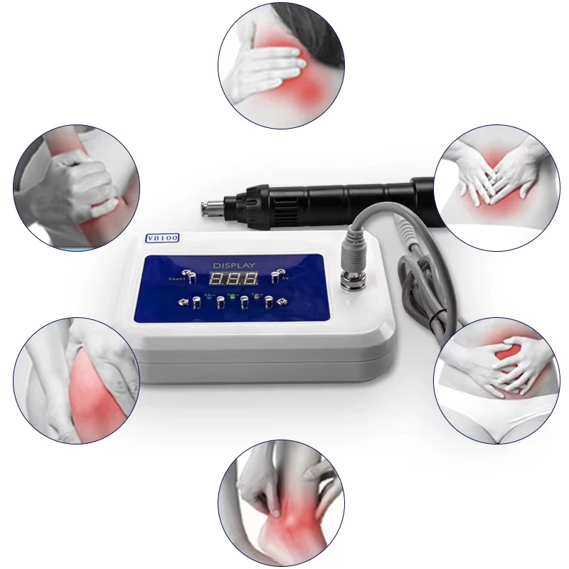 جهاز تدليك الرقبة الهوائي الشعاعي 2025 مع أداة العلاج بموجات الصدمات Ondas De Choque من الدرجة الأولى #2