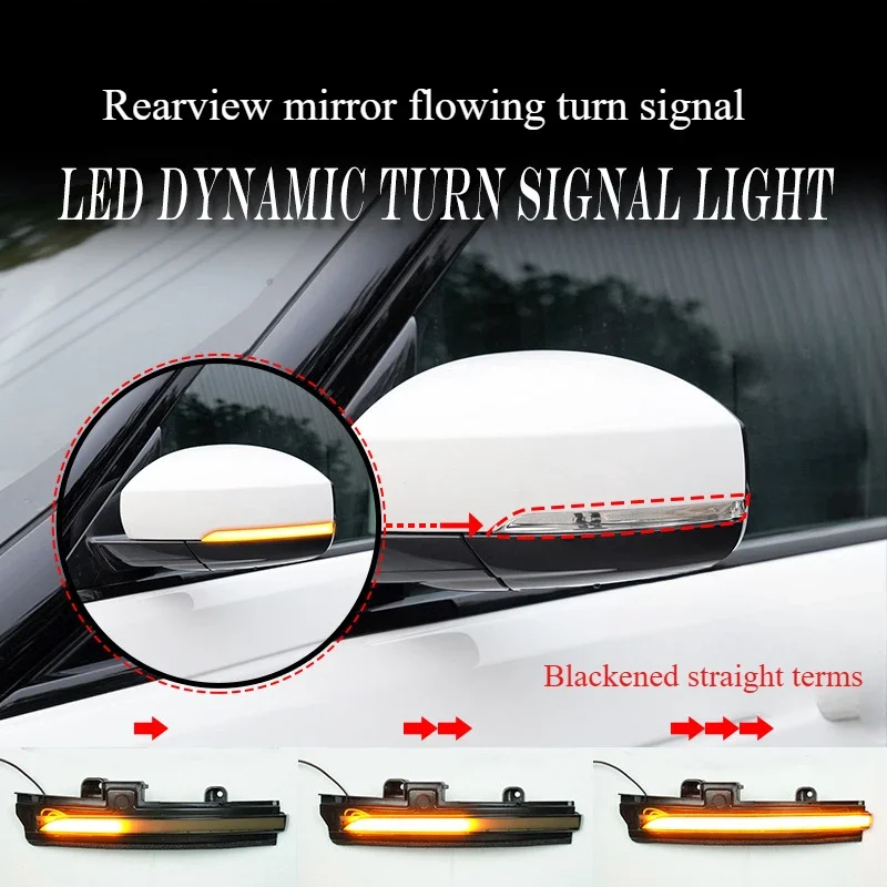 

For Land Rover, Range Rover Discovery 4, Discovery 5, Range Rover Rearview Mirror, Flowing Turn Signal