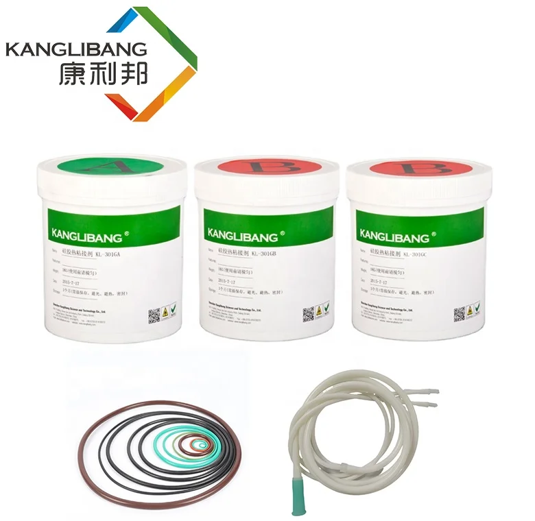 Silicone Adhesive Heat Bonding Applied to Silicone Gasket & Silicone Seal O Rings