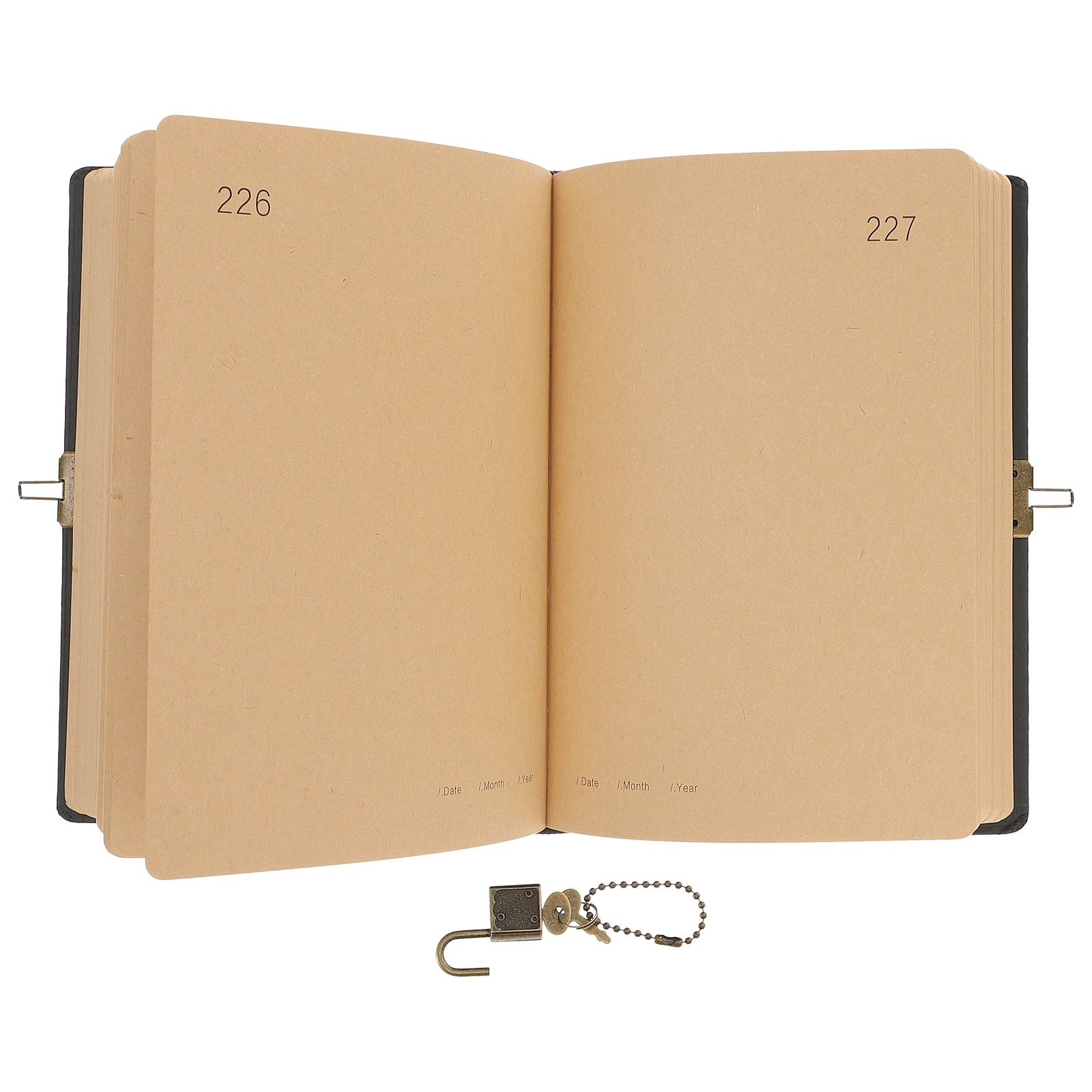 

Notebook Creative Writing with Lock Diary Daily for Students Random Style