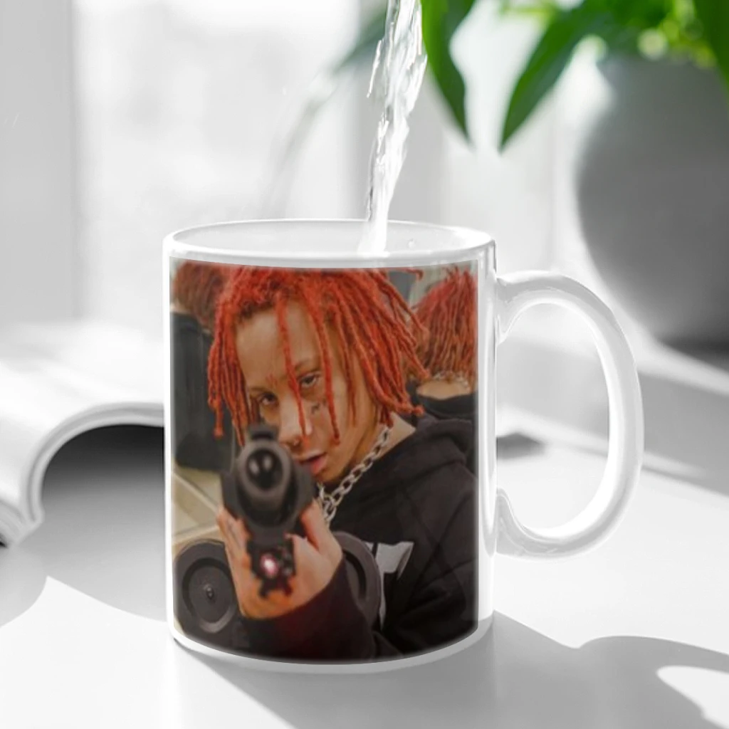 Rapper T-Trippies R-Redd Coffee Mug 11oz Fun Ceramic Coffee Tea Cocoa Cup Handle Tea Drink Cup