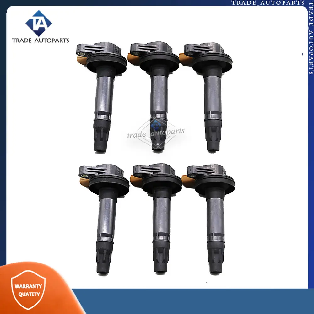 For Lincoln MKS MKT Navigator Ford Expedition Police F-150 Explorer Taurus Transit Ignition Coils 6Pcs BL3E-12A375-CC