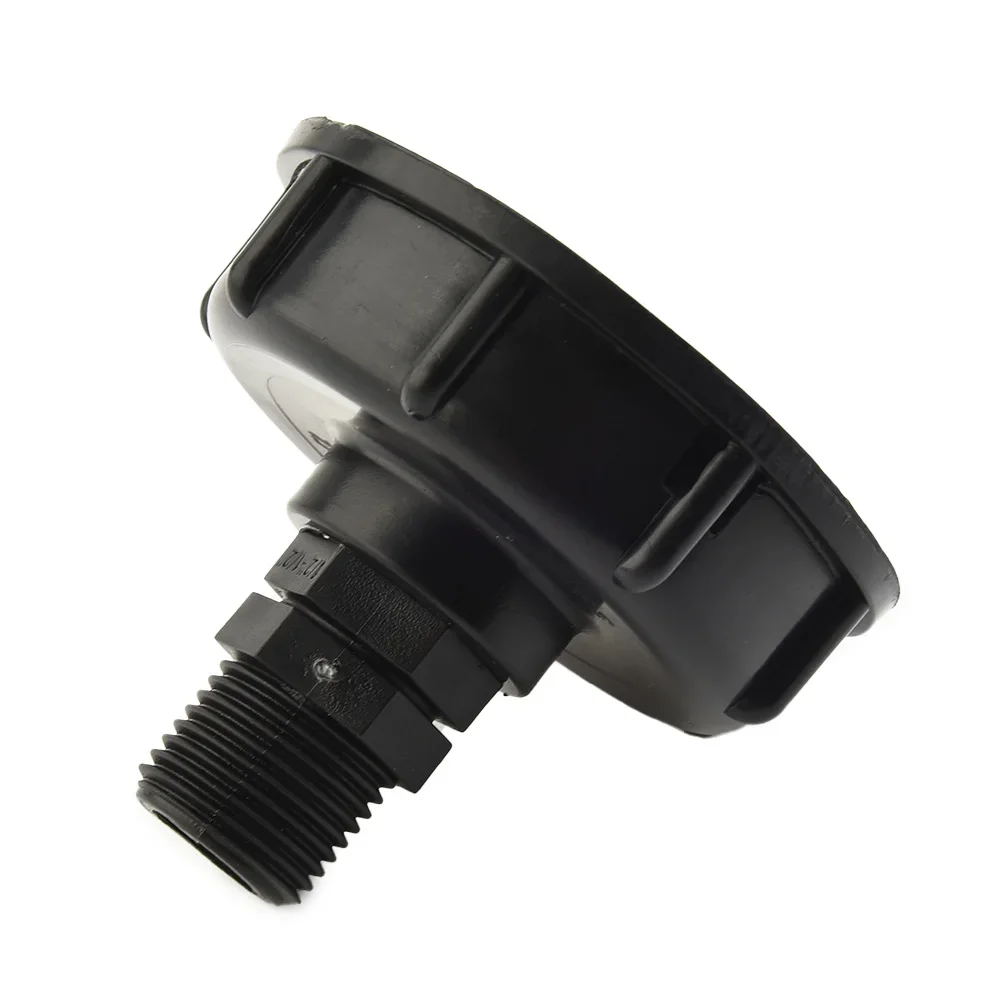 Standard IBC Tank Adapter Featuring 60mm Coarse Thread For S60X6 Valves And Supporting 1/2 Or 3/4 Garden Hose Connections