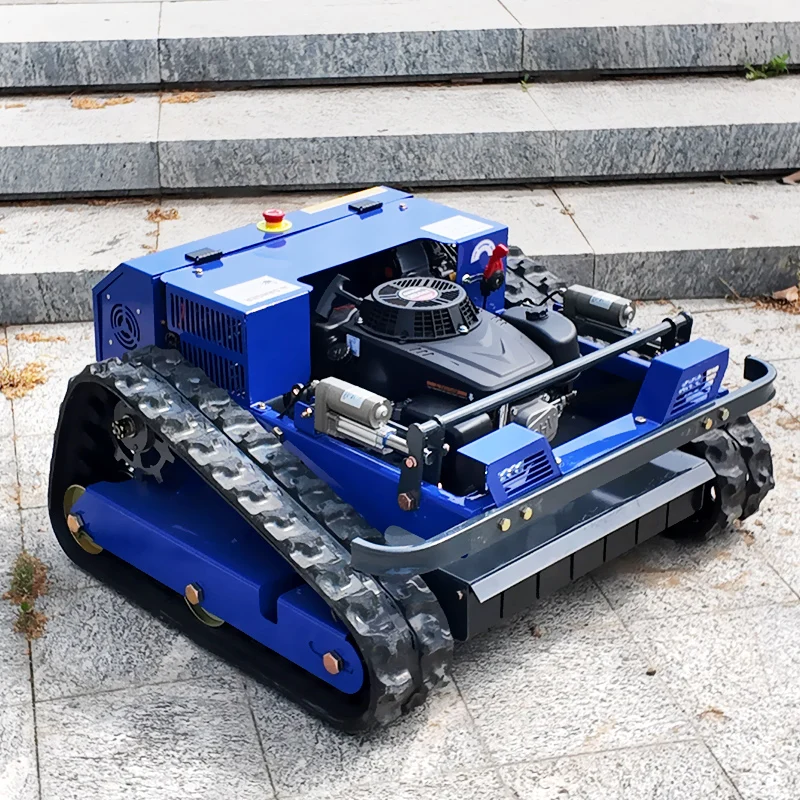 تخصيص عالية الكفاءة لجميع التضاريس صفر بدوره جزازة العشب التحكم عن بعد محرك لاسلكي جزازة العشب الروبوتية