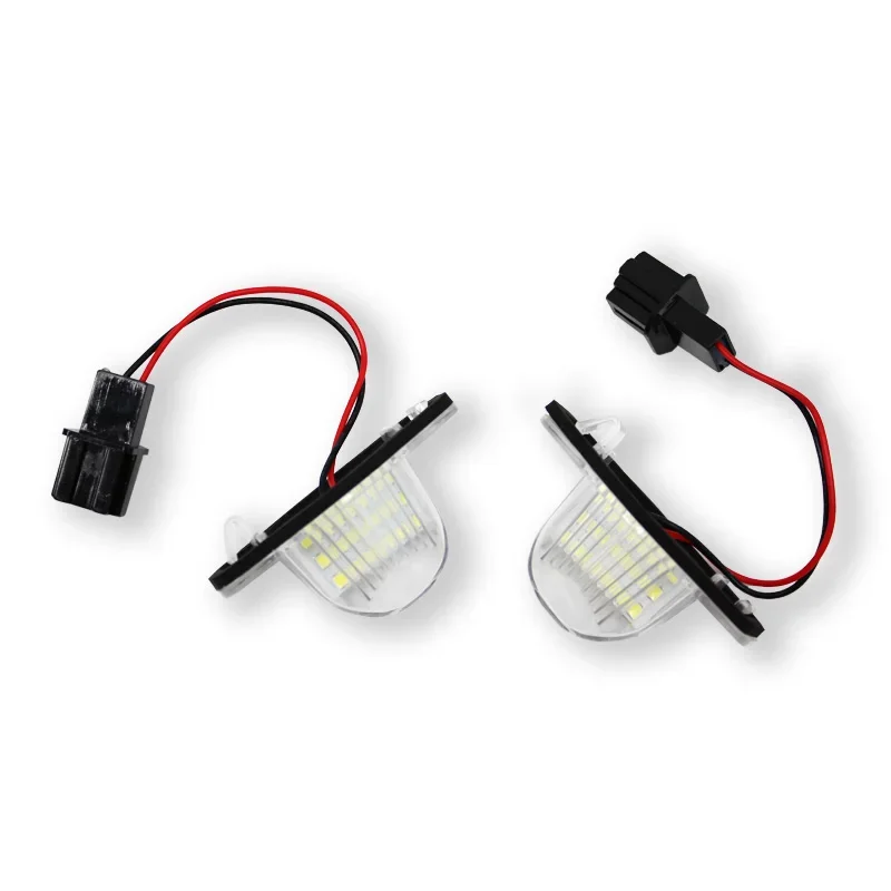 2 قطعة LED رقم السيارة لوحة ترخيص ضوء لهوندا Crv صالح أوديسي جاز Hrv Frv CR-V تيار LED عدد مصباح