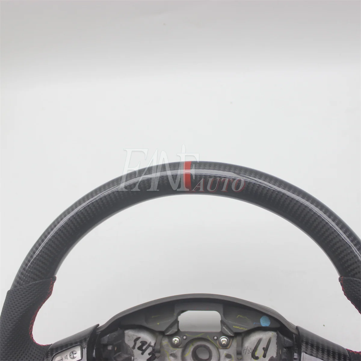 Replacement Real Carbon Fiber Steering Wheel with Leather for Toyota Corolla 2010-2013