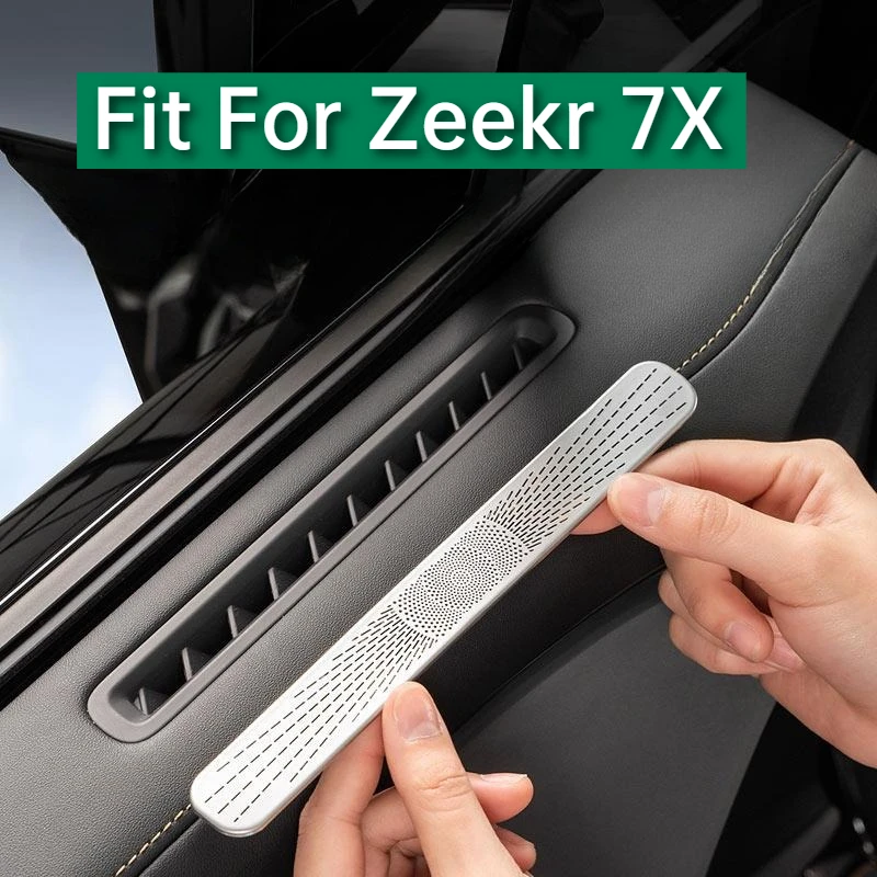 Fit For Zeekr 7X 2025 2026 Door Air Vent Protector Cover Dust Proof Anti Block Interior Guard