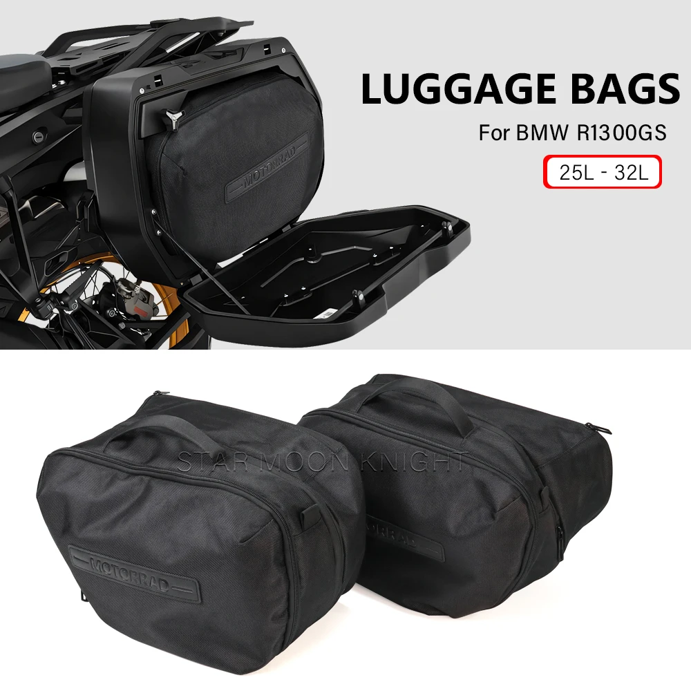 For BMW R1300GS R 1300 GS 2024 Accessories Motorcycle Luggage Bags Waterproof Travel Saddle Inner Bag