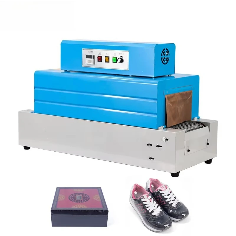 BS-2015 Iron Net with Temperature Control Meter Shrink Tubes Batteries Metal Parts Cheaper Price Heat Shrink Tube Machine