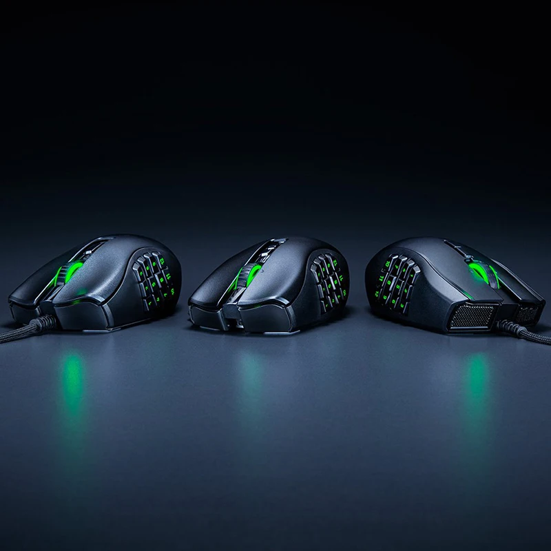 Naga V2 HyperSpeed draadloze MMO-gamingmuis 19 programmeerbare knoppen 30K optische sensor Mechanische muisschakelaars Gen 2