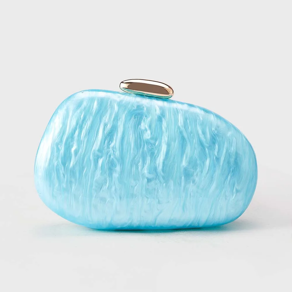 

Новая женская европейская сумка через плечо с косым пролетом, акриловая сумка специальной формы, модный клатч для свадебной ужина