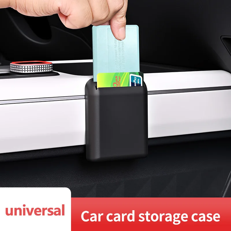 Multi functional car sun visor card insertion device, new car high-speed parking card storage box, scattered card sorting suppli