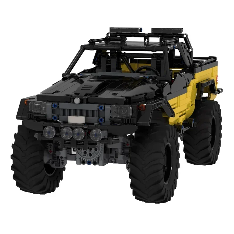 Building Blocks MOC-58668 Off Road Vehicle Pickup Truck 1450PCS Assembly Building Blocks Adult Kids Toys Birthday Gifts