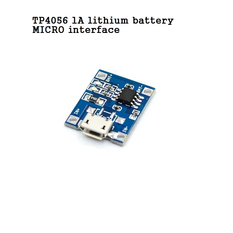 TP4056/18650 Lithium Battery 3.7V 3.6V 4.2V Charging Board Module 1A Overshoot And Discharge Protection MICRO/MINI/TYPE-C