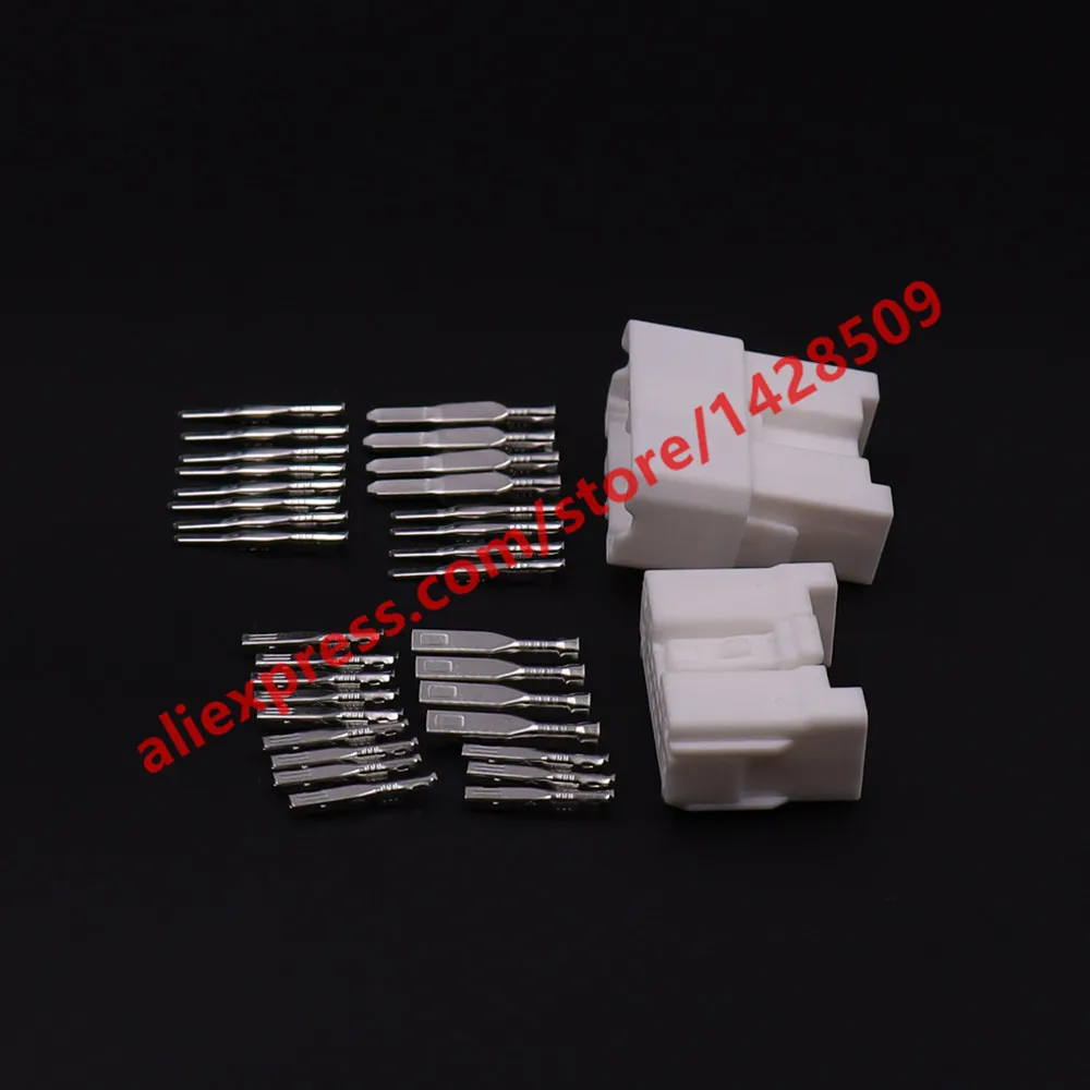 1 Set 16 Pin Automobile Wire Socket 6098-7349 6098-7327 Car Modification Female Male Connector