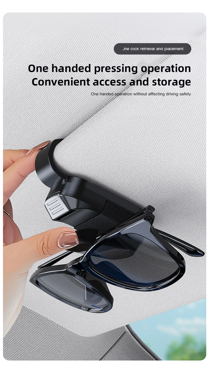 Auto Brille Sonnenbrille Lagerung Clip Sonnenblende Klemme Für MG 7 6 5 ZS MG4 EV ONE Cyberster HS MG3 EZS GT GS 3SW MARVEL R Skorpion – Detail 8