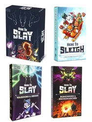 Qui to Slay Here to Sleigh Holiday Expansion Pack Gioco di carte da gioco di ruolo strategico per bambini, adolescenti, adulti, 2-6 giocatori