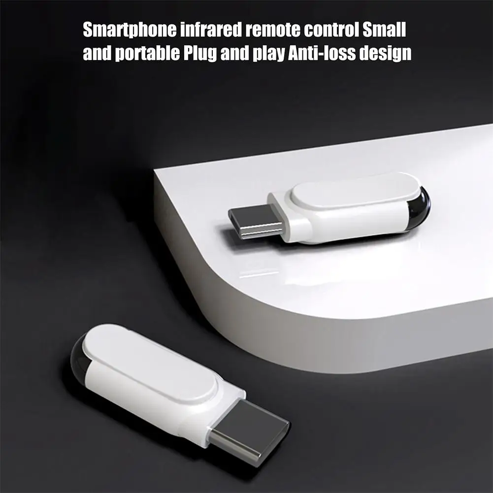 Adaptador inalámbrico de dispositivos infrarrojos, dispositivo con interfaz tipo C/Micro Usb, aplicación inteligente, Control remoto para teléfono móvil
