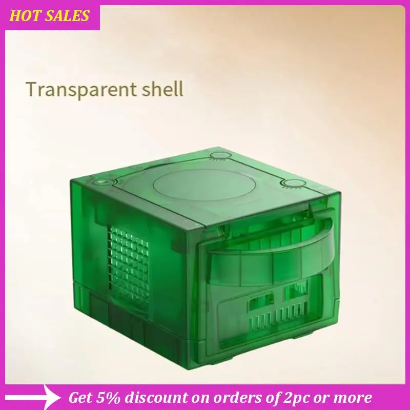 

For Bitfunx NGC Transparent Box Replacement Case For DOL-001 /DOL-101 NGC Gamecube Retro Video Game Console,Requisite