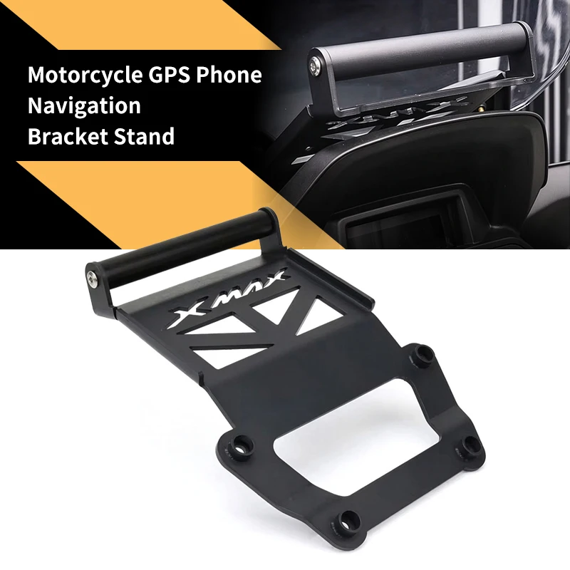 front-phone-holder-motocycle-12mm-22mm-mobile-navigation-gps-bracket-stand-plate-support-for-xmax300-xmax-x-max-300-2023-2024