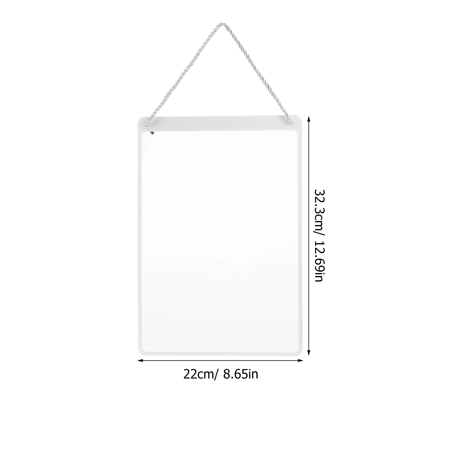 Card Clear Plastic Paper Holder Door Sign Hanging Pvc Poster Frame for Retail Handing