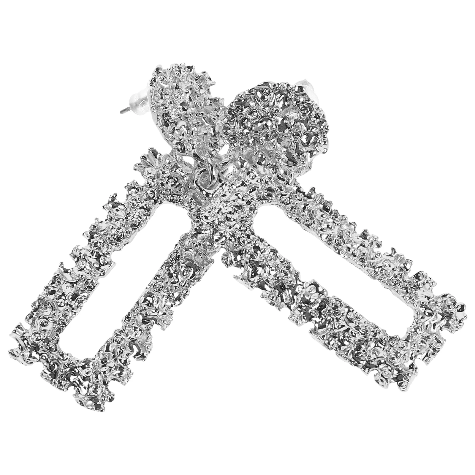 

Rectangular Earrings Dangle for Women Chinese New Year Boho European and American