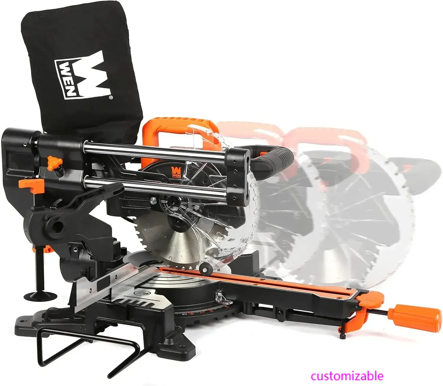 

Новый стиль MM0713, 9,5 А, 7,25 дюйма, односконечная компактная торцовочная пила со скользящим соединением и светодиодной направляющей для резки, черный