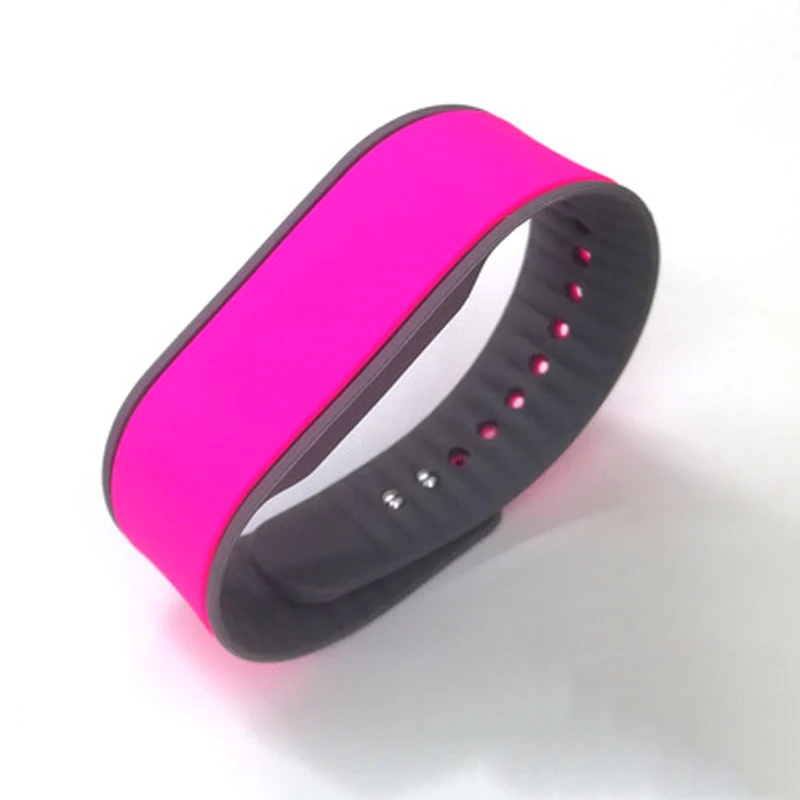 Silicone 13.56Mhz MF 1K S50 RFID Bracelet RFID Wristband