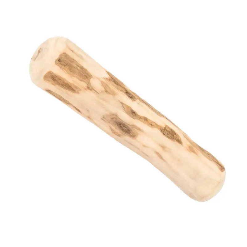 안전한 강아지 젖니 장난감 스틱, 깨끗한 목재 스틱, 천연 휴대용 애완 동물 씹는 스틱, 강아지 여행 장난감, 지루함 완화