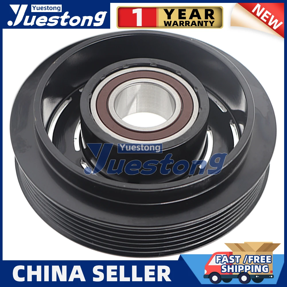 NEW A/C Compressor Clutch Pulley For Dodge Nitro/Jeep Liberty 3.7L 2006-2008 FS00-DM5AA-03 5511140AE 55111400AB 55111406AD