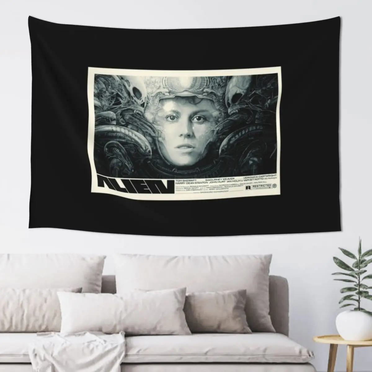 

Alien Limited Edition Poster Classic . Tapestry Wall Tapestries Room Aesthetic Room Decorations Aesthetics Tapestry