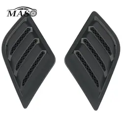 Front Left/Right Hood Bezel Scoop Grille Insert for RAM 1500 2019 2020 2021 68292861AE, 68292860AE