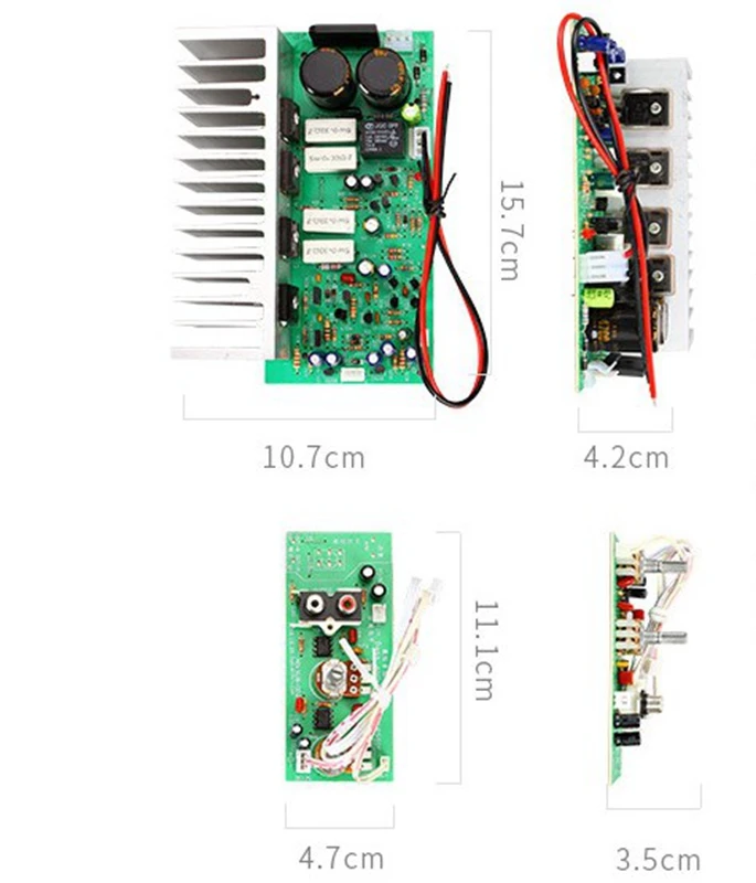 Scheda amplificatore Subwoofer 350W scheda amplificatore a binario singolo scheda amplificatore di alta qualità finita altoparlante fai da te