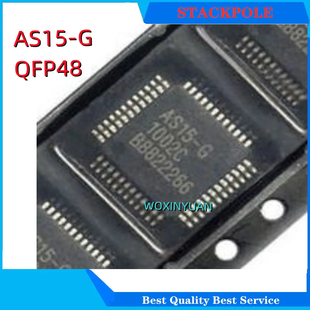 (5pcs)100% Nouveau AS15-F AS15-G AS15F AS15G AS15 QFP-48 Chipset