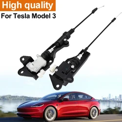 Front Frunk Hood Bonnet Lock Latch Release Actuator Left 1098789‑00‑D Right 1098790‑00‑D Replacement For Tesla Model 3 2017‑2023