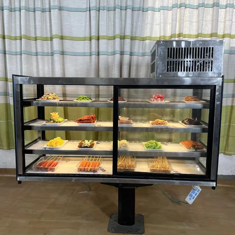 

Tricycle mobile refrigerated freezer stall