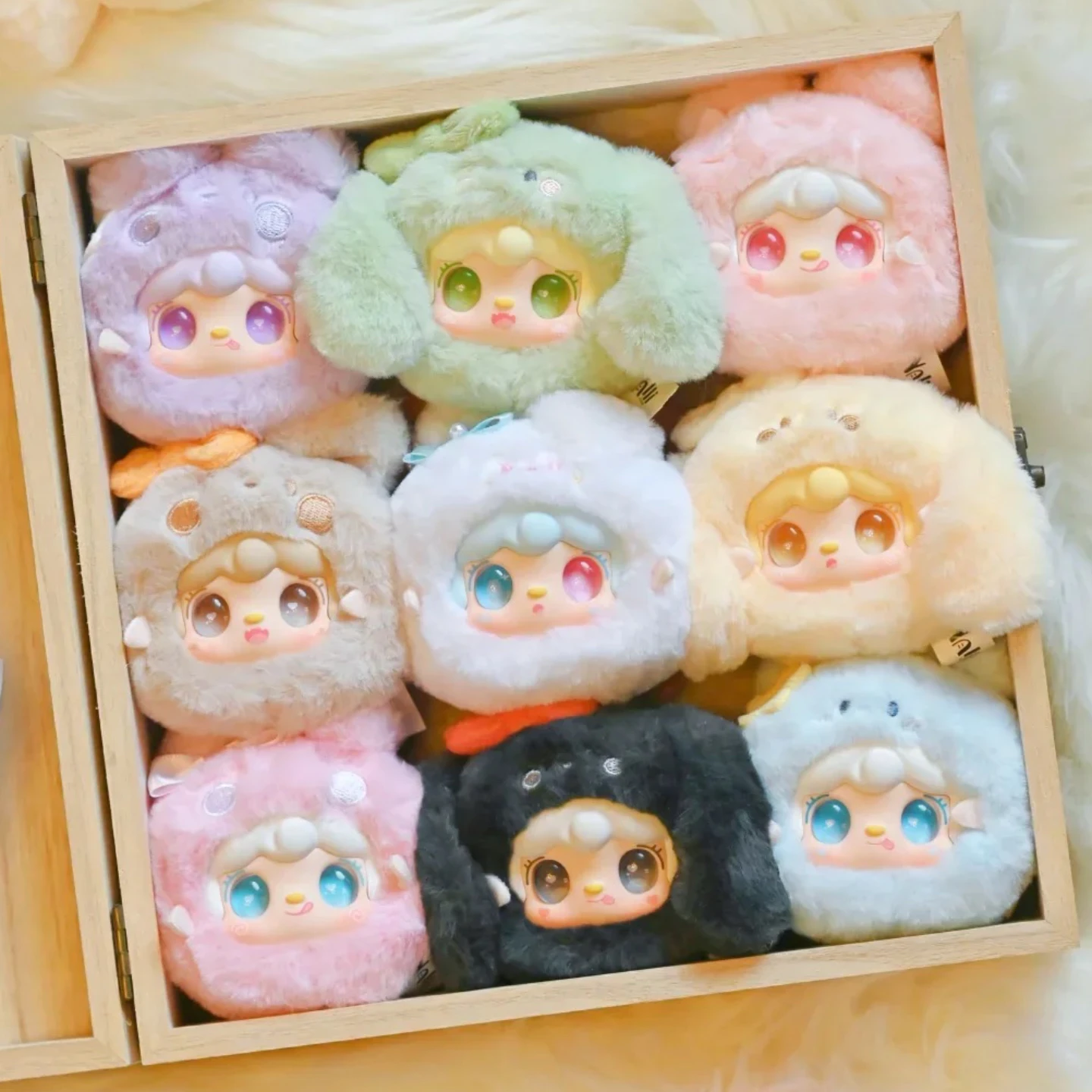 

Yooki Oxygen Cute Little Rabbit Series Blind Box Cartoon Doll Head Doll Cute Bag Pendant Birthday Gift Surprise Toy