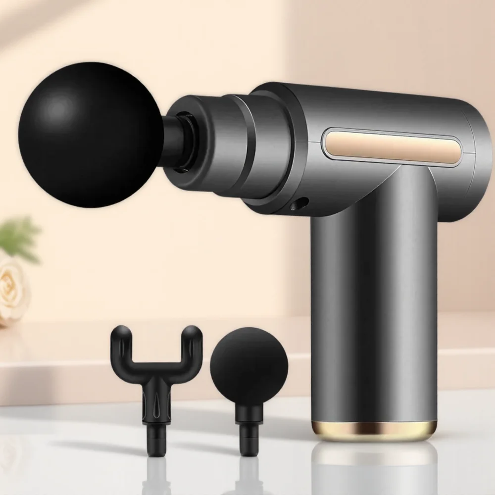 

Fascial Gun Muscle Massage Device Deep Tissue Handheld Percussion Massager for Body Back Neck Leg Pain Relief