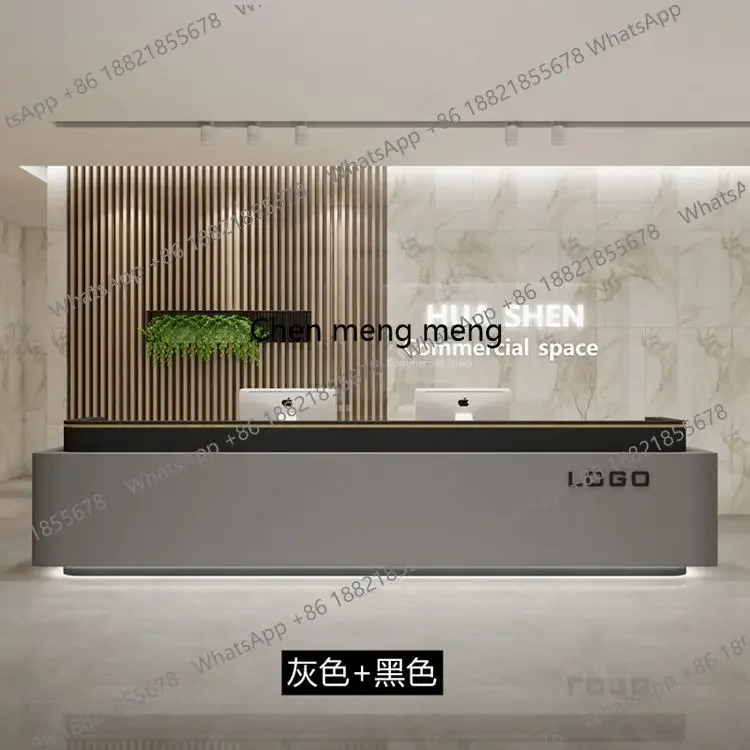 RR Customer Reception Counter Business Shop Church Pulpitos Checkout Counter Beauty Salon Commercial Beauty Salon Industrial