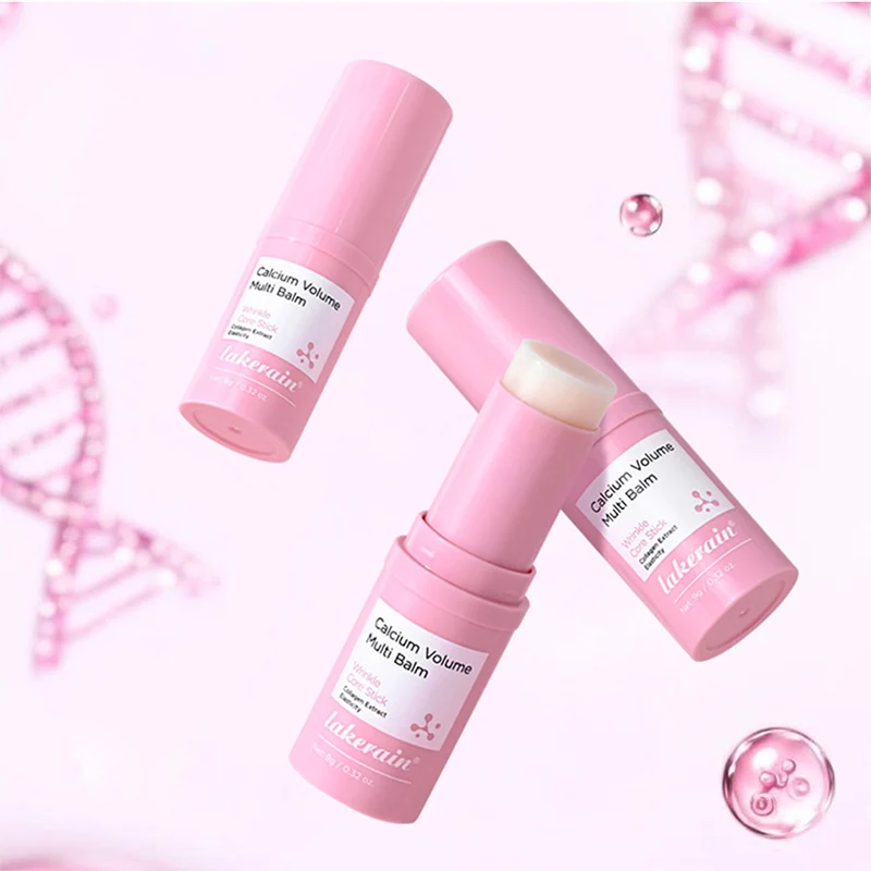 Calcium Volume Multi Wrinkle Stick Collagen Extract Elasticity Firming Skin Lightening Dark Circles Moisturizing Eye Cream Stick